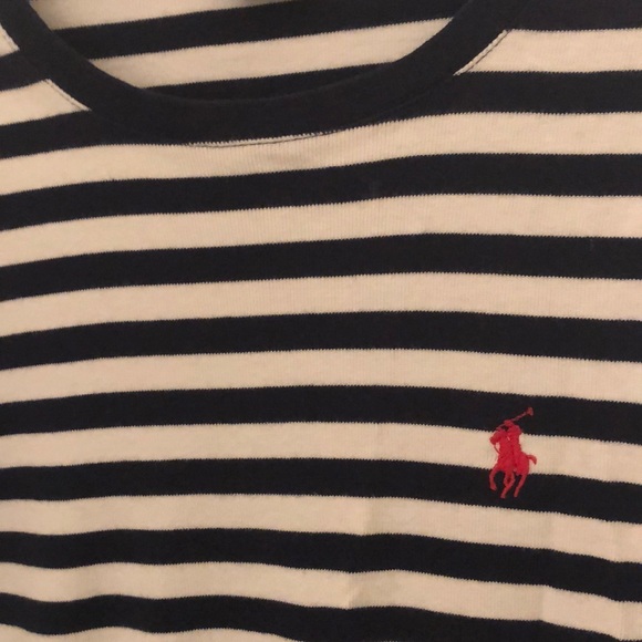 Polo Ralph Lauren | Navy Striped Tee - Picture 2 of 4